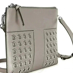 NWOT! Authentic Tory Burch block T grommet mini crossbody Bag/clutch Purse